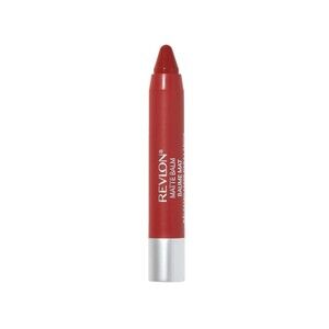 Revlon Colorburst Matte Lip Balm Crayon 250 Standout, vibrant deep red